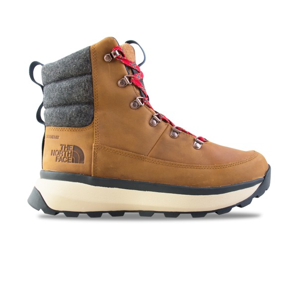 The North Face Bergen Leather Waterproof Ανδρικη Μποτα Χιονιου Καφε