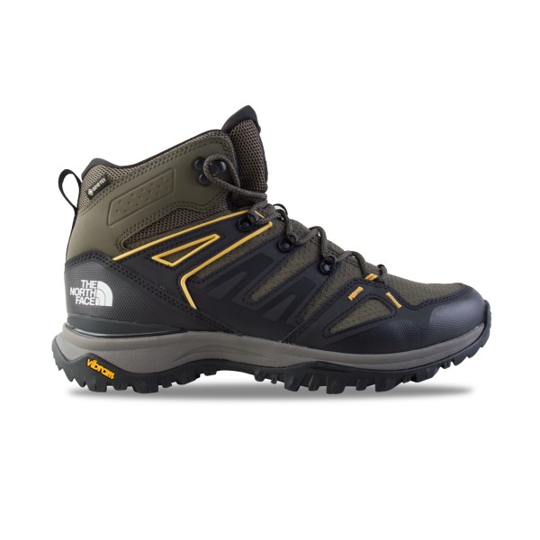 The North Face Hedgehog Mid GTX Hiking Ανδρικο Παπουτσι Μαυρο - Χακι