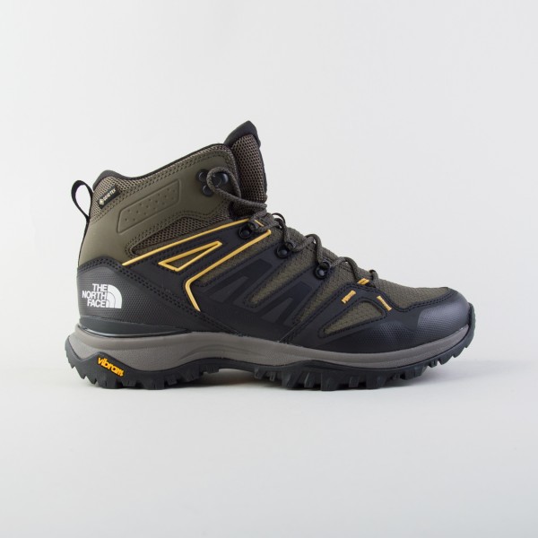 The North Face Hedgehog Mid GTX Hiking Ανδρικο Παπουτσι Μαυρο - Χακι