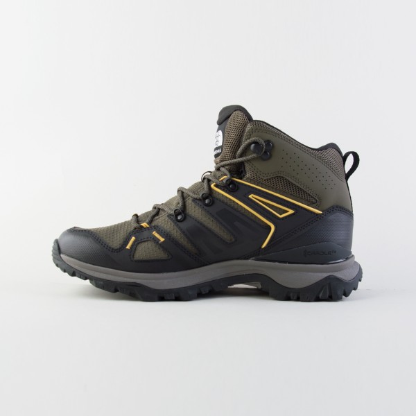 The North Face Hedgehog Mid GTX Hiking Ανδρικο Παπουτσι Μαυρο - Χακι