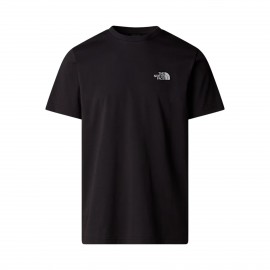 The North Face SS Reflective Box Graphic Ανδρικη Μπλουζα Μαυρο - Ασημι