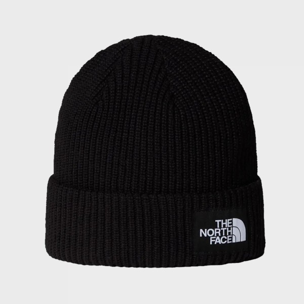 The North Face Salty Lined Beanie Unisex Σκουφος Μαυρος
