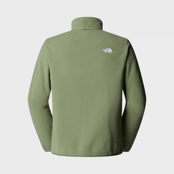 The North Face Glacier Fleece Zip All Ανδρικη Ζακετα Πρασινη