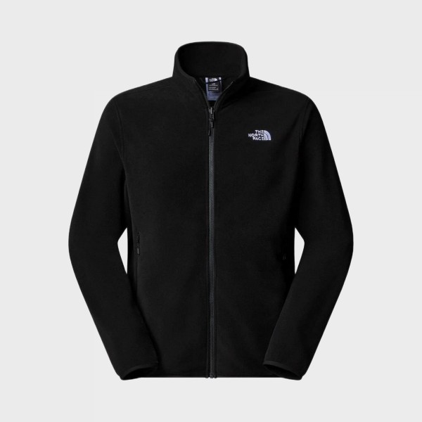 The North Face Glacier Fleece Zip All Ανδρικη Ζακετα Μαυρη