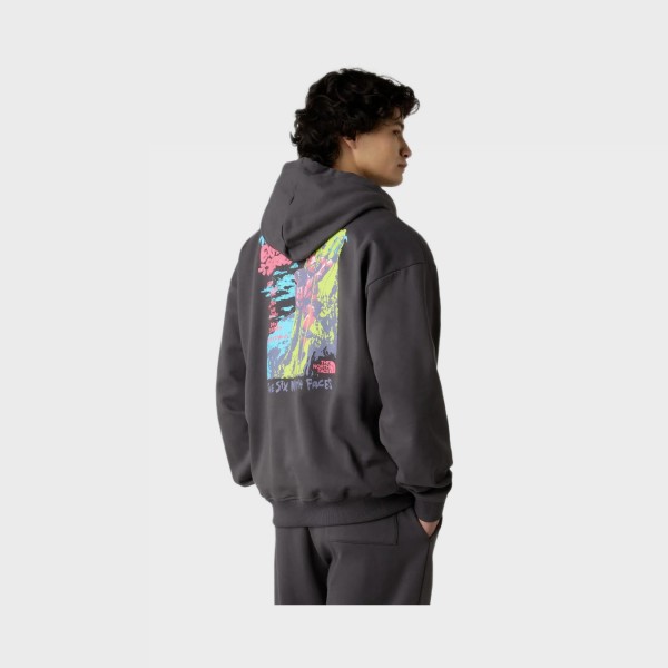 The North Face Expedition Celebration Hooded Ανδρικο Φουτερ Γκρι