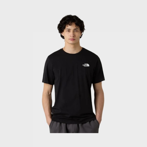 The North Face Mountain Sketch TNF Back Ανδρικη Μπλουζα Μαυρη