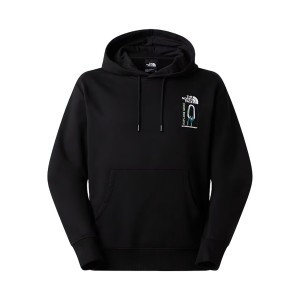 The North Face Explore Gear Relaxed Hooded Ανδρικη Φουτερ Μαυρη