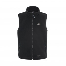 Trespass Othos II Fleece Ανδρικο Γιλεκο Μαυρο 