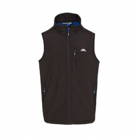 Trespass Vassus Softshell Ανδρικο Γιλεκο Μαυρο - Μπλε