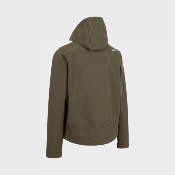 Trespass Alwero Hybrid Hooded Shoftshell Ανδρικο Μπουφαν Χακι