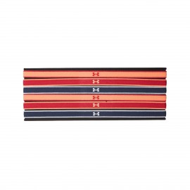 Under Armour Mini 6 Pieces Περιμετωπια Μαυρο - Πορτοκαλι