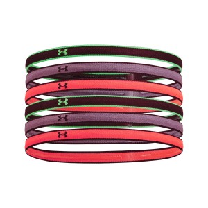 Under Armour Κορδελα 6 Pack Unisex Περιμετωπια Πολυχρωμα