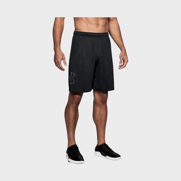 Under Armour Tech Graphic Leg Ανδρικο Σορτσακι Μαυρο