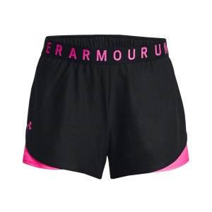 Under Armour Play Up 3.0 Γυναικειο Σορτσακι Μαυρο - Μωβ
