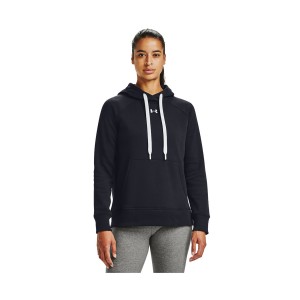 Under Armour Rival HB Fleece Γυναικειο Φουτερ Μαυρο