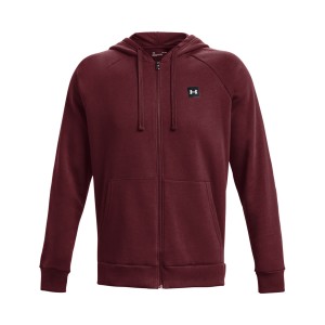 Under Armour Rival Fleece Ανδρικη Ζακετα Μπορντο