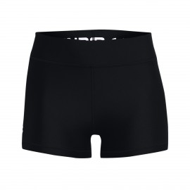 Under Armour HeatGear Mid Rise Γυναικειο Σορτσακι Μαυρο 