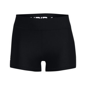 Under Armour HeatGear Mid Rise Γυναικειο Σορτσακι Μαυρο 