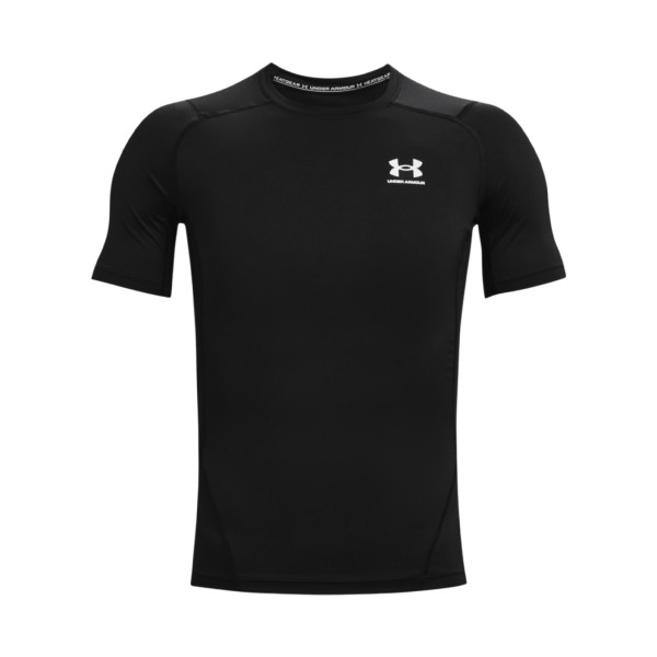 Under Armour Heat Gear Compression Train Ανδρικη Μπλουζα Μαυρη