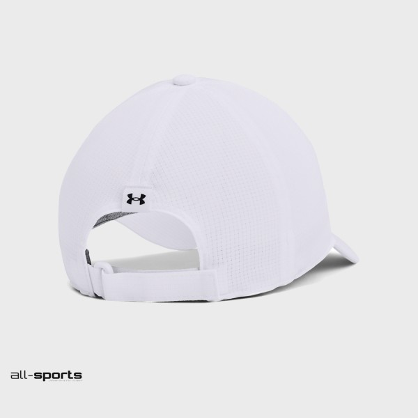 Under Armour Isochill Armourvent Adjustable Unisex Καπελο Λευκο