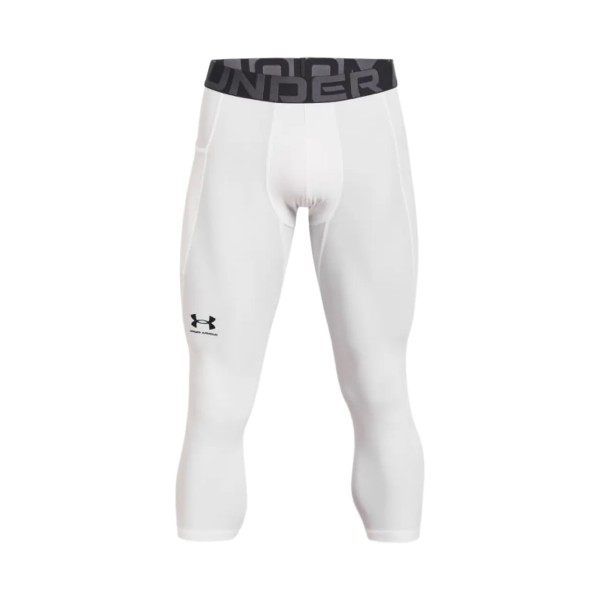 Under Armour Heatgear 3/4 Ανδρικο Κολαν Λευκο
