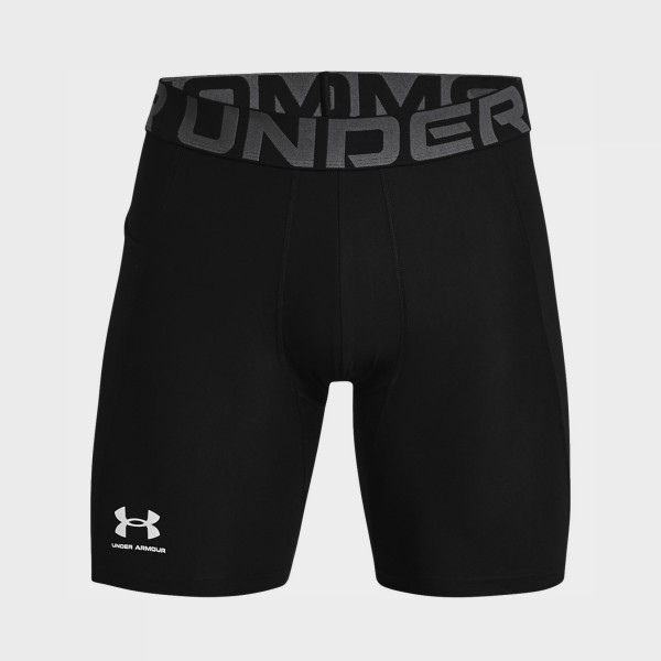 Under Armour Heat Gear Compresion Ανδρικο Σορτσακι Κολαν Μαυρο