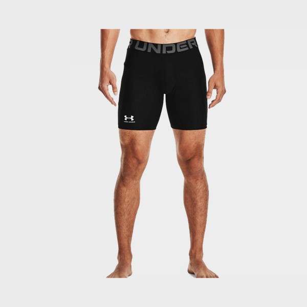 Under Armour Heat Gear Compresion Ανδρικο Σορτσακι Κολαν Μαυρο