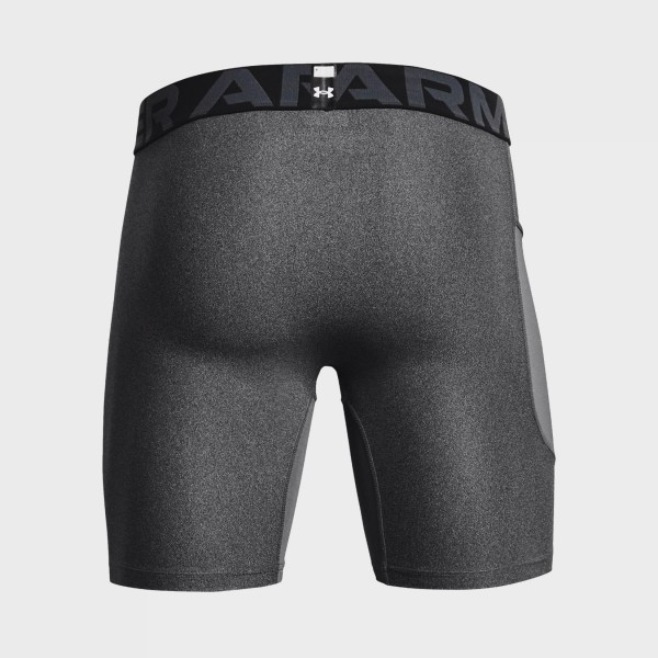 Under Armour Heat Gear Compresion Ανδρικο Σορτσακι Κολαν Γκρι