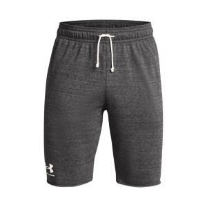 Under Armour Rival Terry Ανδρικη Βερμουδα Σκουρο Γκρι