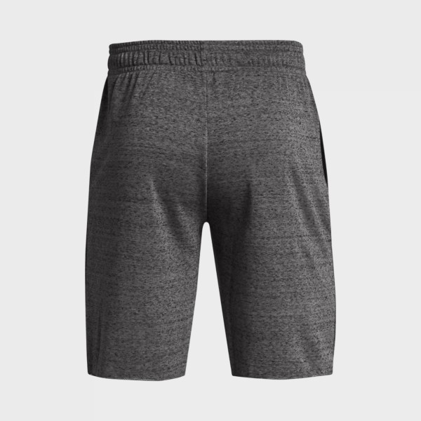 Under Armour Rival Terry Ανδρικη Βερμουδα Σκουρο Γκρι