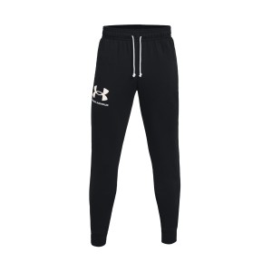Under Armour Rival Terry Ανδρικη Φορμα Μαυρη