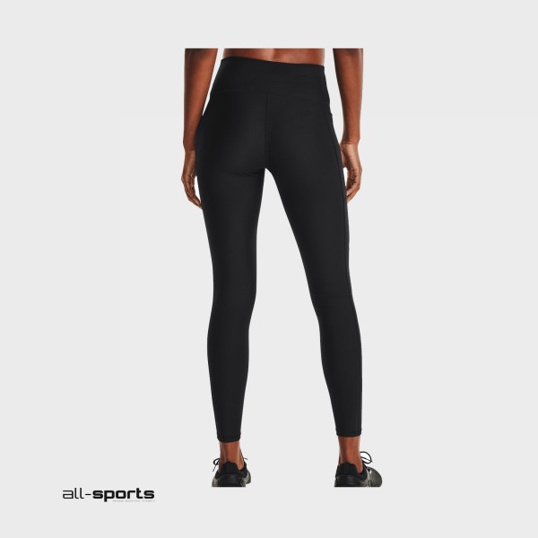 Under Armour Heatgear Hi Rinse Γυναικειο Κολαν Μαυρο
