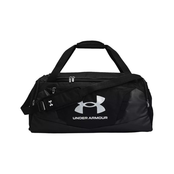 Under Armour Undeniable 5.0 Duffle 50 Λιτρα Τσαντα Χειρος Μαυρο - Ασημι
