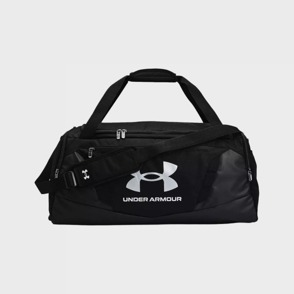 Under Armour Undeniable 5.0 Duffle 50 Λιτρα Τσαντα Χειρος Μαυρο - Ασημι