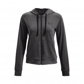 Under Armour Rival French Terry FZ Γυναικεια Ζακετα Γκρι