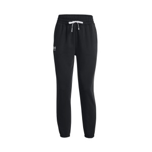 Under Armour Rival Terry Jogger Γυναικειο Παντελονι Μαυρο