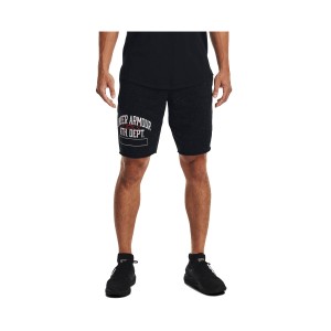Under Armour Rival Terry Athletic Department Ανδρικη Βερμουδα Μαυρη