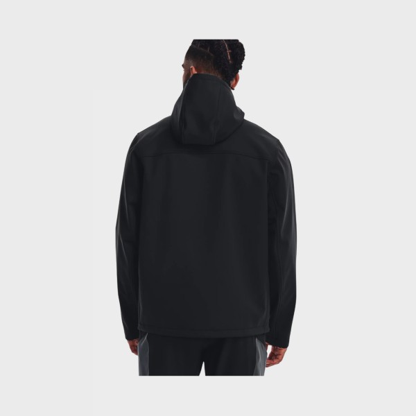 Under Armour Cold Gear Infrared Shield 2.0 Hooded Ανδρικη Ζακετα Μαυρη