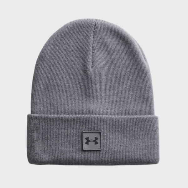 Under Armour Halftime Cuff Small Logo Unisex Σκουφος Γκρι