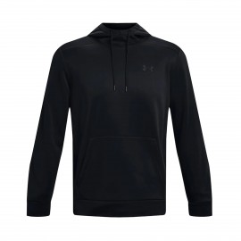 Under Armour Classic Fleece Hooded Ανδρικο Φουτερ Μαυρο