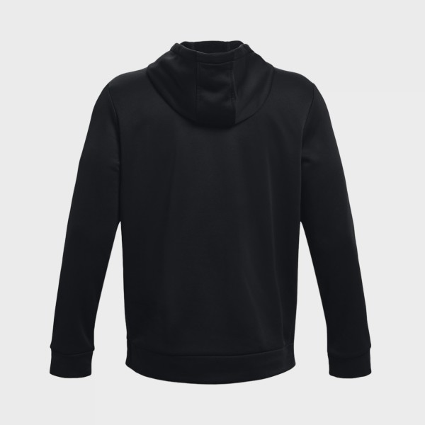 Under Armour Classic Fleece Hooded Ανδρικο Φουτερ Μαυρο