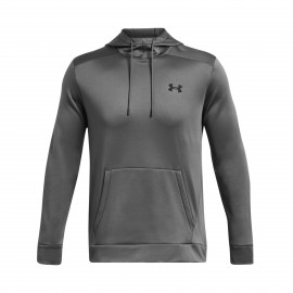 Under Armour Classic Fleece Hood Ανδρικο Φουτερ Σκουρο Γκρι