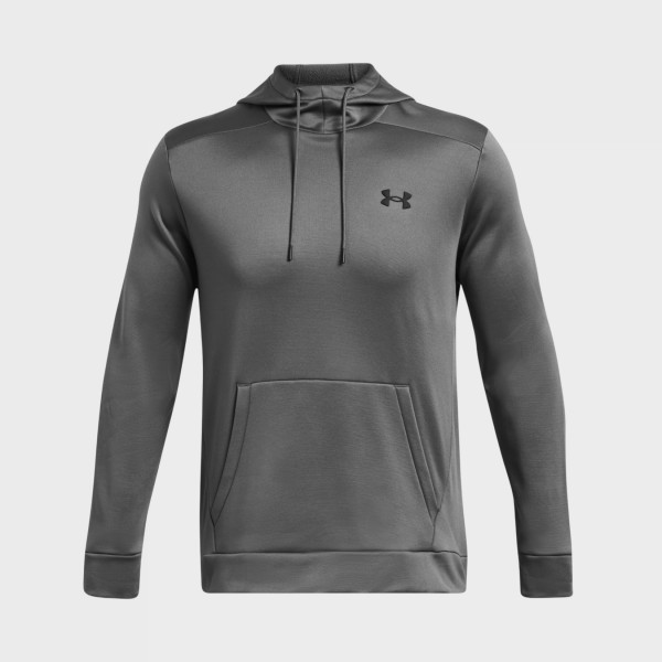 Under Armour Classic Fleece Hood Ανδρικο Φουτερ Σκουρο Γκρι
