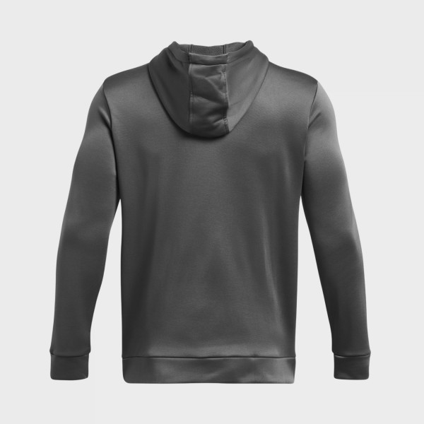Under Armour Classic Fleece Hood Ανδρικο Φουτερ Σκουρο Γκρι