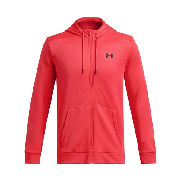 Under Armour Classic Fleece Hooded Ανδρικη Ζακετα Κοκκινη