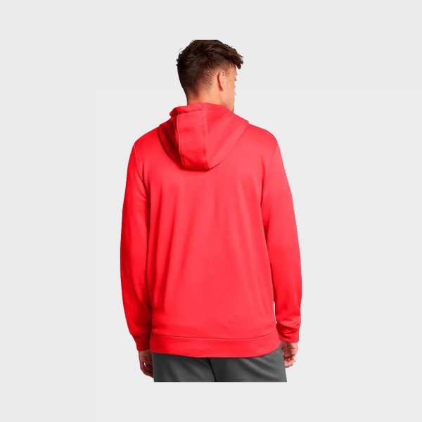 Under Armour Classic Fleece Hooded Ανδρικη Ζακετα Κοκκινη