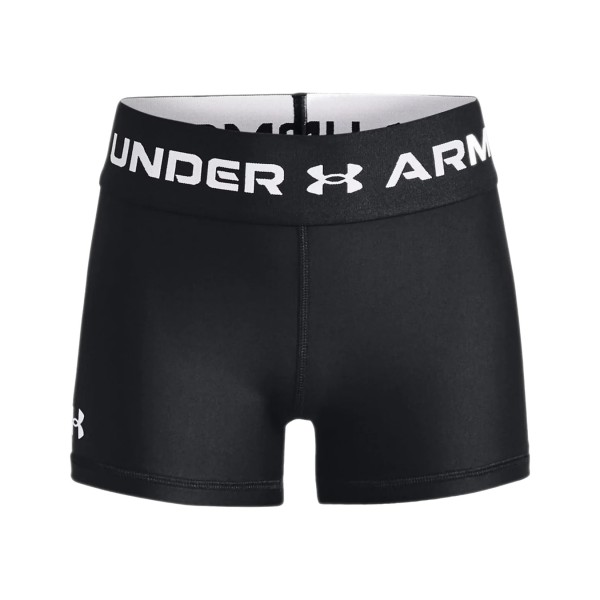 Under Armour Shorty Heat Gear Εφηβικο Ποδηλατικο Κολαν Μαυρο