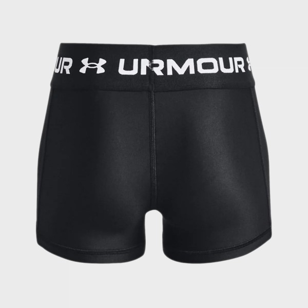 Under Armour Shorty Heat Gear Εφηβικο Ποδηλατικο Κολαν Μαυρο