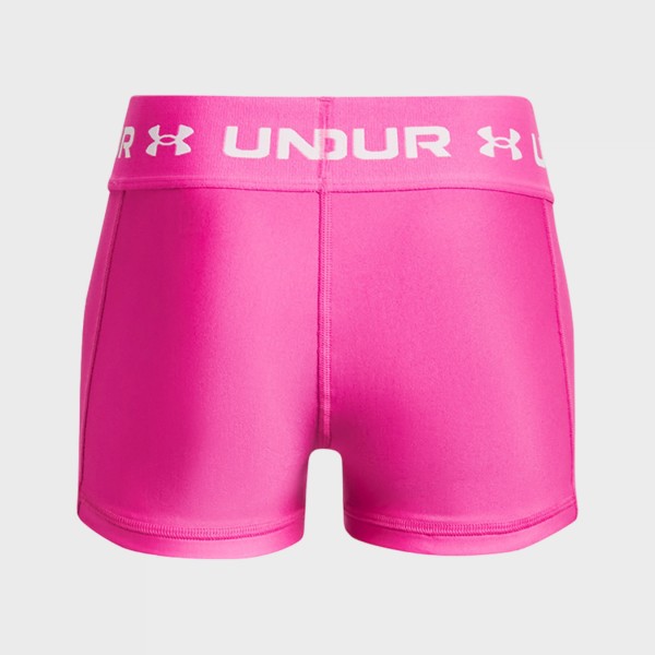 Under Armour Shorty Heat Gear Εφηβικο Ποδηλατικο Κολαν Ροζ