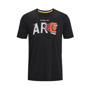 Under Armour Curry ARC SS Ανδρικη Μπλουζα Μαυρη